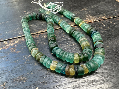 Ancien brin perles verre - ancien,