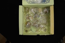 Fournitures d'horlogerie: lot de verres de montre à gousset