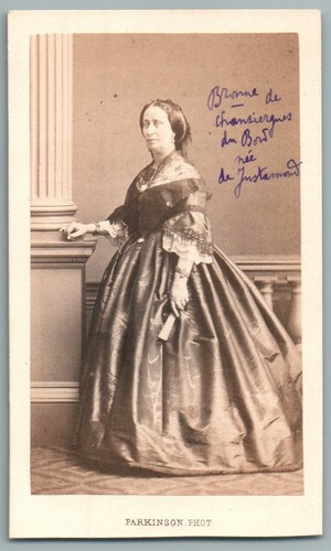 Cdv 1865 baronne - 1865,