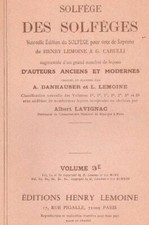 Partition : Solfège des Solfèges (3E) Clé d'Ut 4 (Sans accompagnement) -