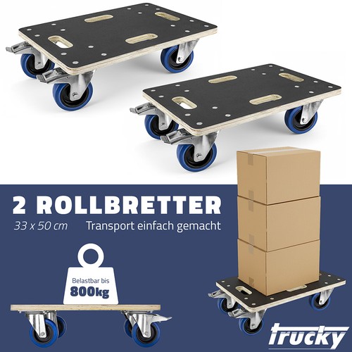 Trucky plateau roulettes - trucky, à