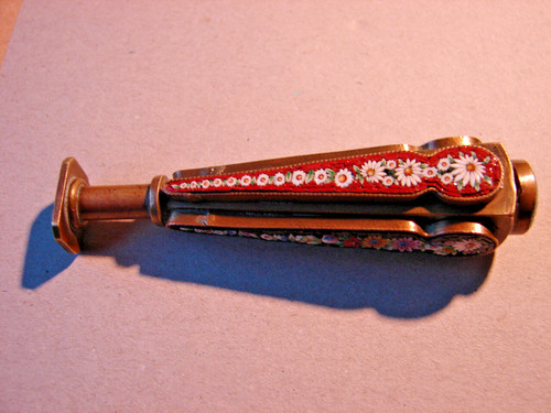 Tampon cachet bronze avec - tampon,