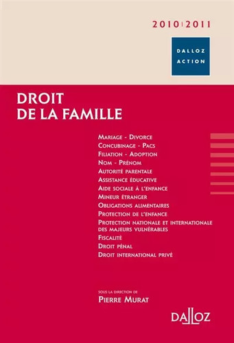 Droit famille 2010 - de,