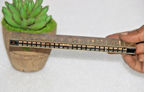 Harmonica laiton vintage - en, de