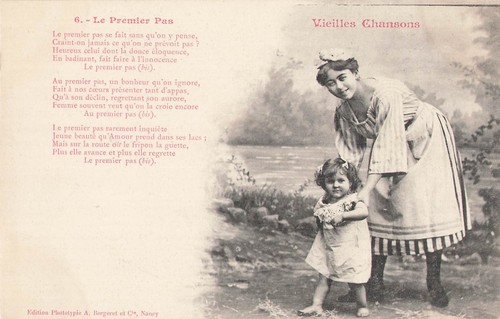 Bergeret vieilles chansons - cp,