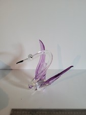 Cygne en verre artisanal