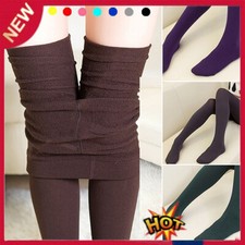 Pantalon Legging Thermique Extensible En Polaire Chaude Pour Femme Avec /