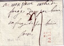 SARTHE-71 SABLE-EN ROUGE DU 12-10-1812-AVEC TEXTE - INDICE 16 - COTE 180€. 