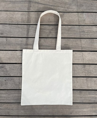 Lot tote bags écru - de,