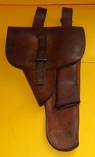 ETUI EN CUIR DE L'ARMEE FRANCAISE POUR P.A MAC 50, PERIODE GUERRE INDOCHINE ALGE