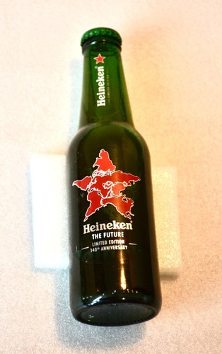Heineken glass bottle - heineken,