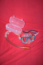 MASQUE TUBA bleu avec protection de la nuque de marque tribord