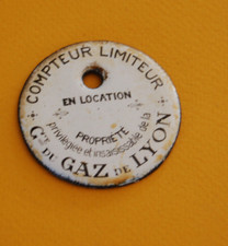 Petite plaque émaillée ronde