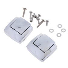 Loquets Chromés Tour Pack Pak Pour Harley Touring Classic Electra Glide 80-13