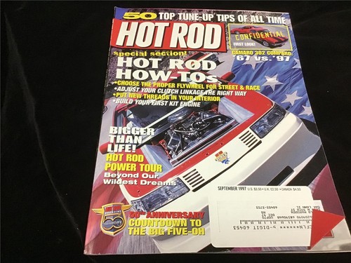 Hot rod magazine september - magazine,