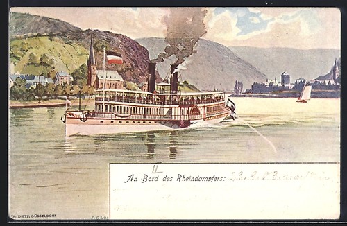 Carte postale artiste - carte,