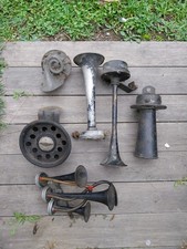 Lot Ancien Klaxon de voiture Collection Automobile