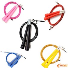 Corde À Sauter Rapide En Acier Réglable Pour Sauter Boxe Boxeur JUMP ROPE
