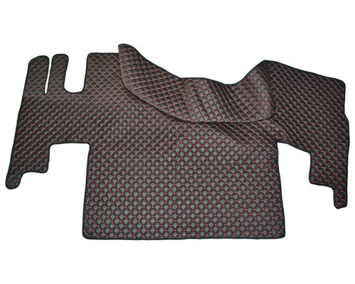 Tapis cabine noir cuir - cabine, en