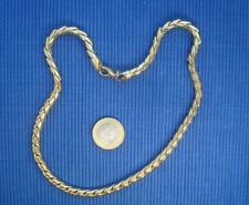 B26A Joli Collier Chaine Doré