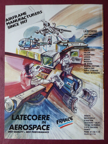 1984 pub latecoere - 6/1984, silat