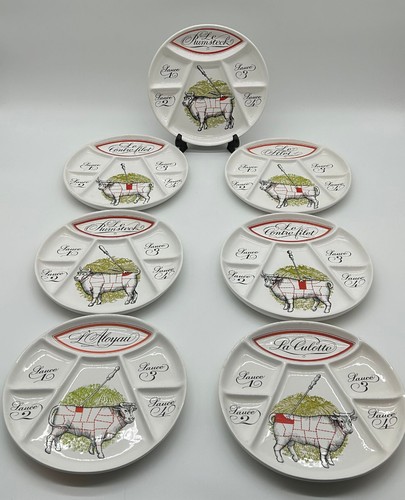 Assiette fondue porcelaine - assiette, a