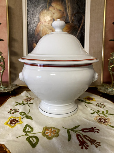 Pot bouillon porcelaine - à,