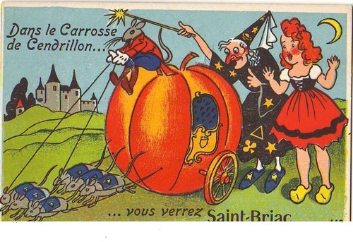 Dans carrosse cendrillon - le,
