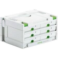 FESTOOL Sortainer SYS 3 SORT/6, 395x295x210mm Systainer Avec 6 Tiroirs *491984