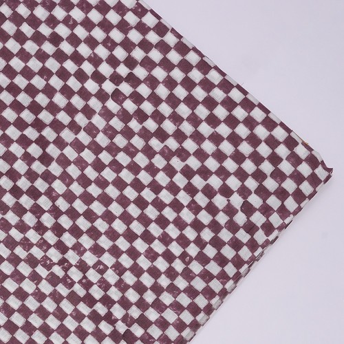 Tissu floral indien fait main