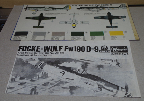 Hasagawa focke wulf fw190 9 - hasagawa, d-9