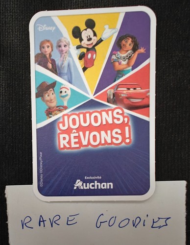 Cartes auchan disney 2024 - auchan,