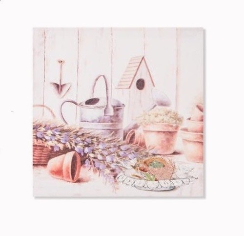 Cadre toile tableau - , fleur