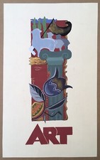 Gouache Originale Art Déco