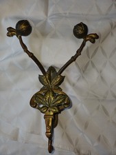 patère porte-manteau bronze
