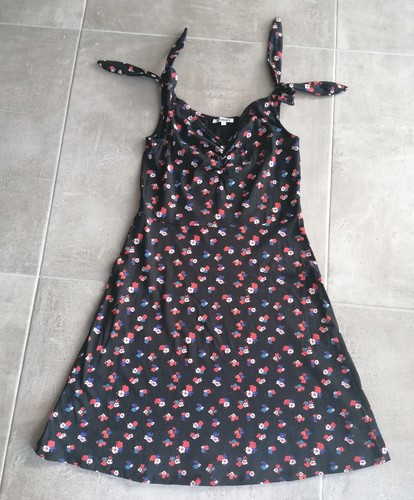 Robe femme noire - avec, petites