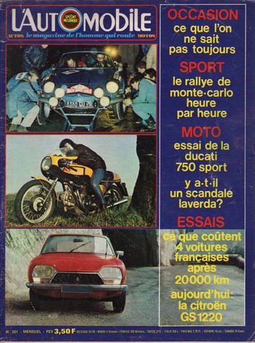 Automobile 321 1973 monte - 321,