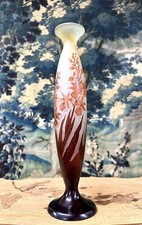 émile Gallé - Grand Vase Aux