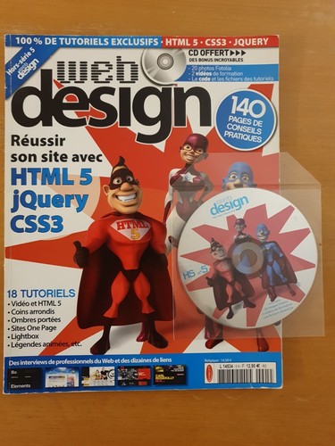 Magazine web design hors - magazine,