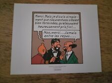 planche Tintin moulinsart