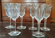 6 verres  Baccarat modèle Harcourt Talleyrand