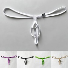 Mini slip sexy homme sous vêtement avec fine ceinture pochette de séparation s