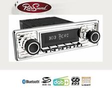 RETROSOUND RSD-CHROME-1DAB-1 Bluetooth 1-DIN DAB Autoradio Oldtimer US Cars