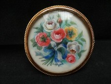 Miniature Broche à Décor