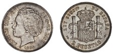 2 Pesetas Argent / 2 Pesetas
