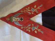 sautoir Chevalier Rose Croix 18eme Degré Rite Écossais Ancien Accepté
