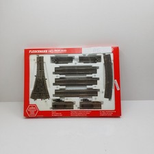 Ho fleischmann 6193 set de rails Gamme Profi set a aiguillage triple