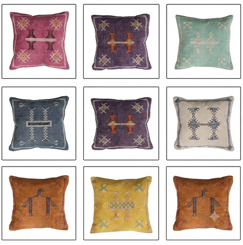 Housse coussin boho sabra - housse,
