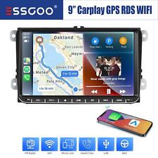 9" Autoradio Carplay Android 13 RDS GPS WIFI Pour VW GOLF 5 6 Passat Touran Polo