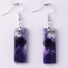 ★☆ JASPE TIFFANY 45,82 CT - Boucles d'oreilles - A24-322* ☆★